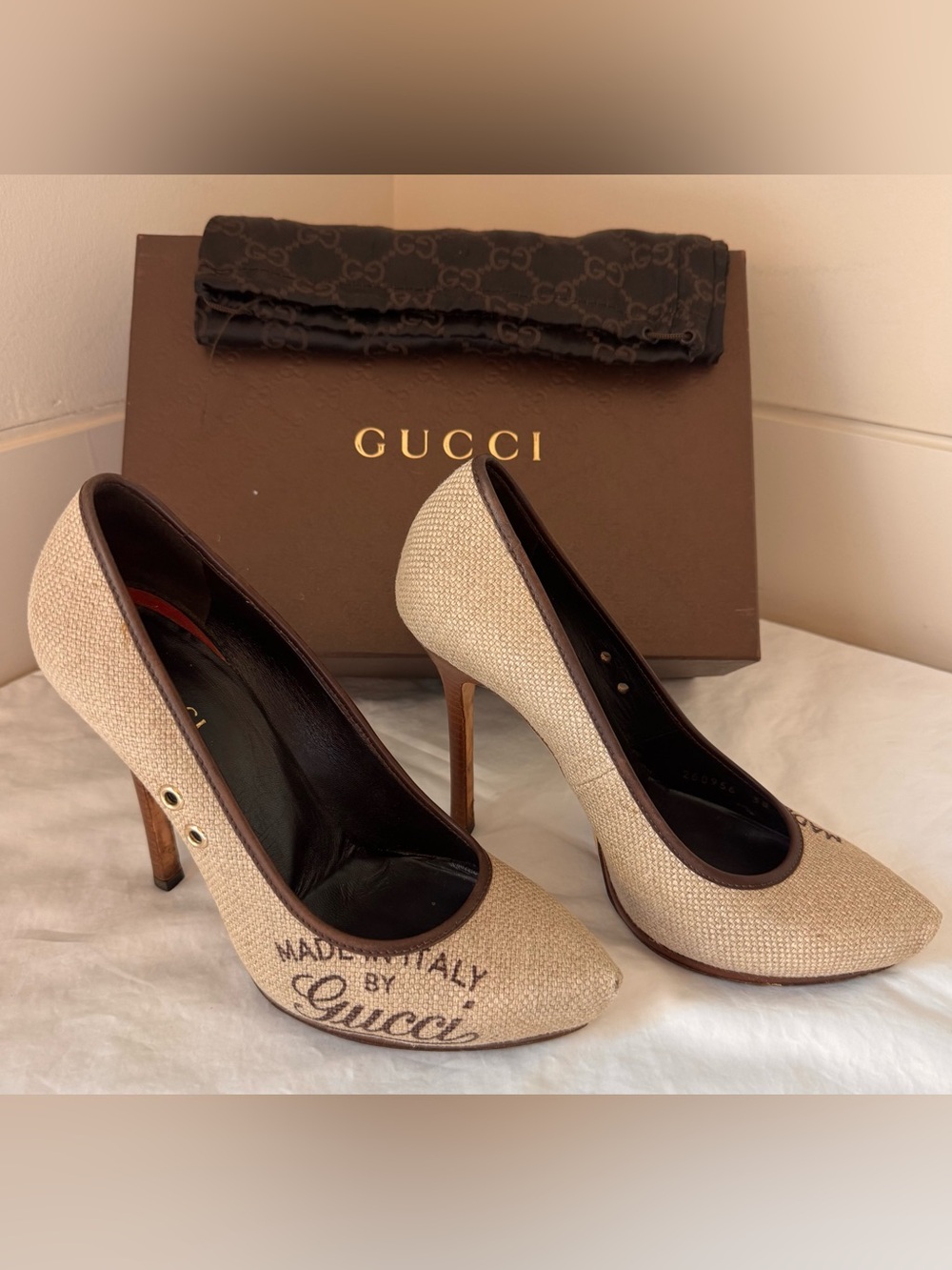 Gucci high heel pumps shoes EU38